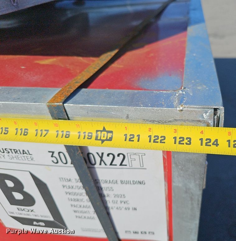 image for item DP0825 2023 Hills Industrial truss arch storage shelter  