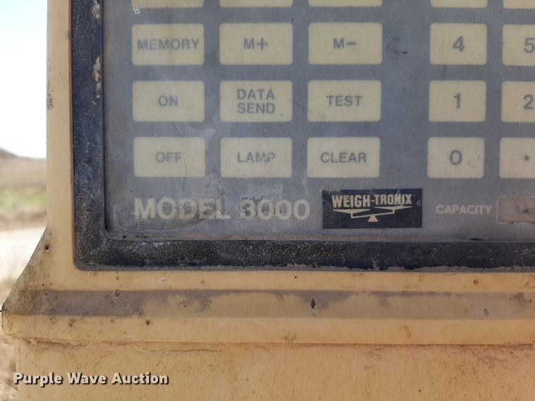 image for item DP2725 Weigh-tronix 3000 truck scale
