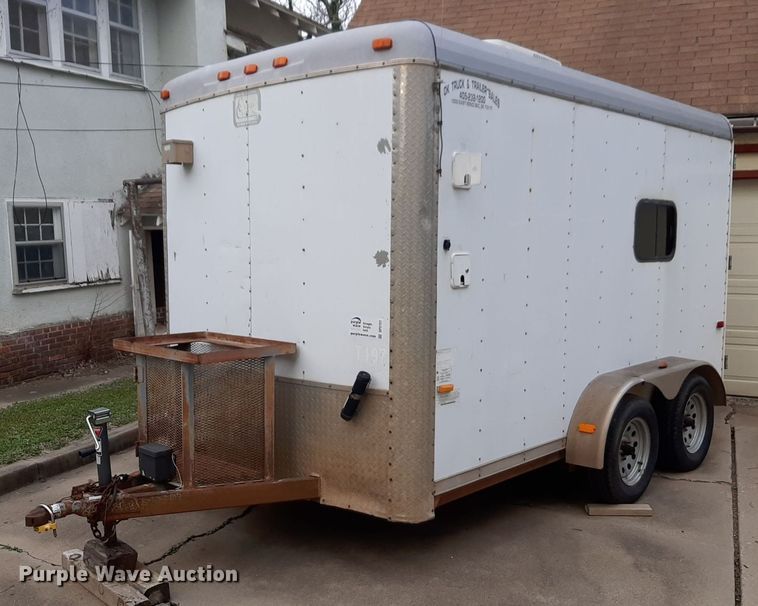 image for item DP2727 2012 Cargo craft  enclosed cargo trailer