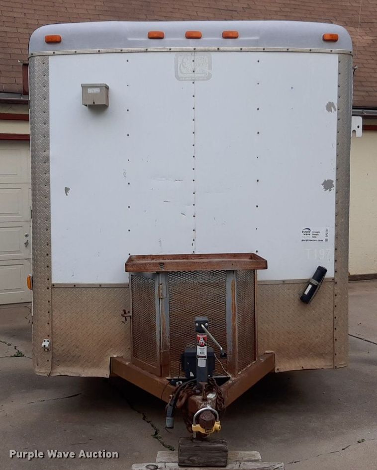 image for item DP2727 2012 Cargo craft  enclosed cargo trailer