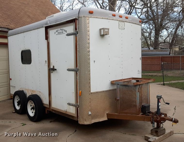 image for item DP2727 2012 Cargo craft  enclosed cargo trailer
