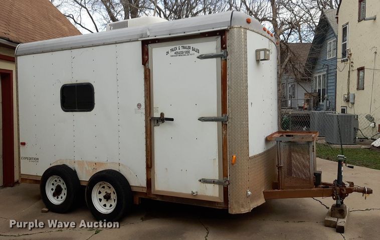 image for item DP2727 2012 Cargo craft  enclosed cargo trailer