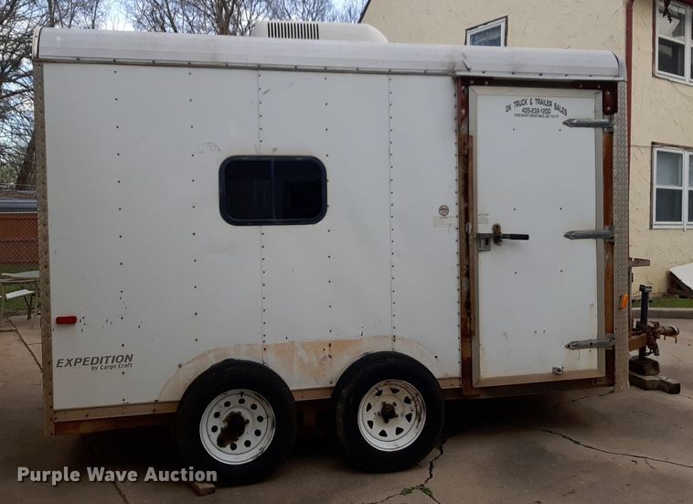 image for item DP2727 2012 Cargo craft  enclosed cargo trailer