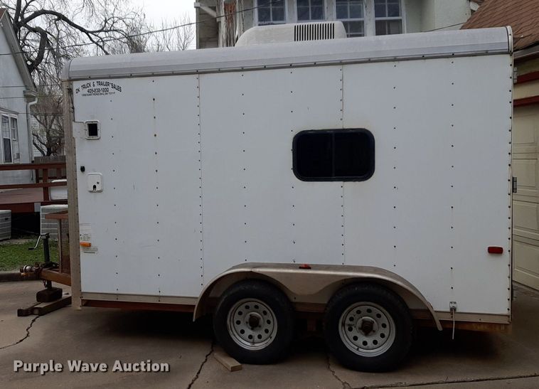 image for item DP2727 2012 Cargo craft  enclosed cargo trailer