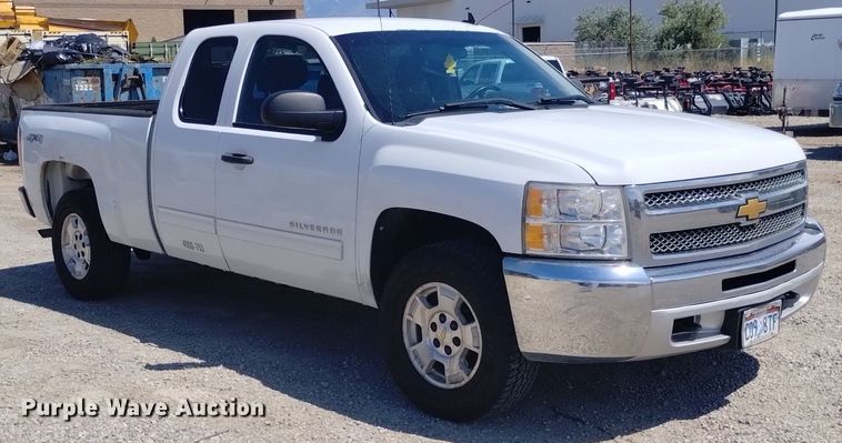 image for item DP3334 2012 Chevrolet Silverado 1500 Ext. Cab pickup truck