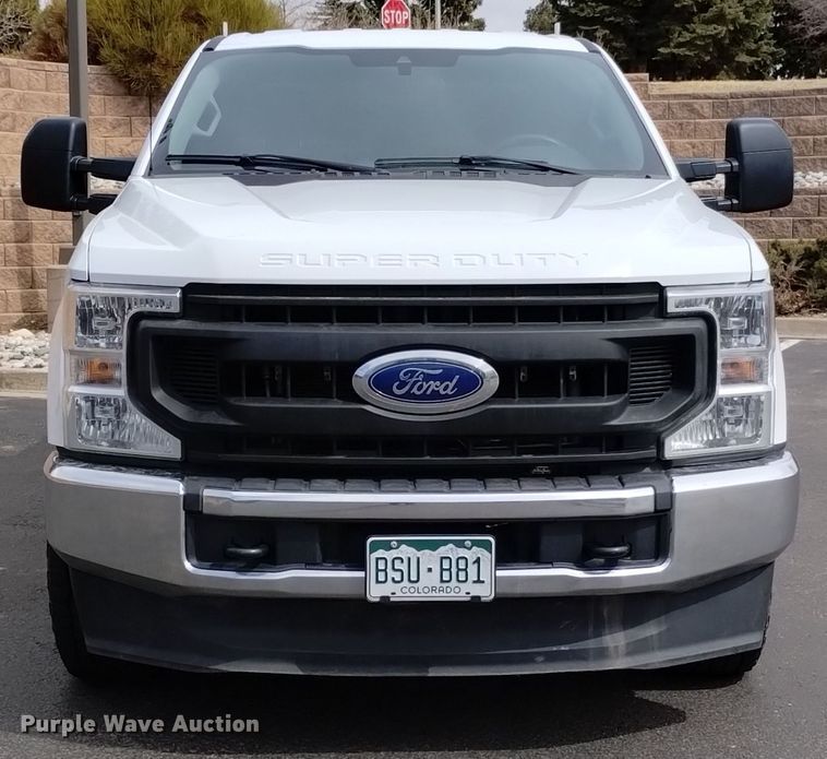 image for item DQ6012 2021 Ford F250 Super Duty SuperCab pickup truck