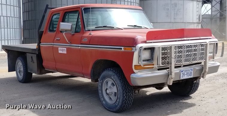 image for item DQ6042 1979 Ford F150 SuperCab pickup truck