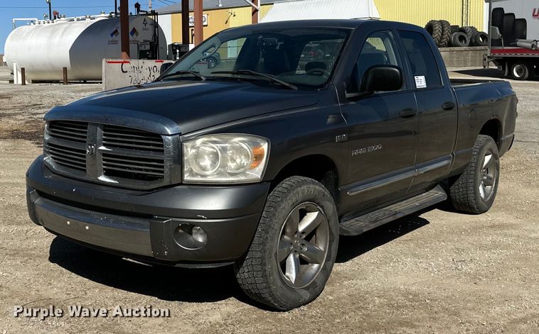 image for item DQ6412 2007 Dodge  Ram 1500 Quad Cab pickup truck