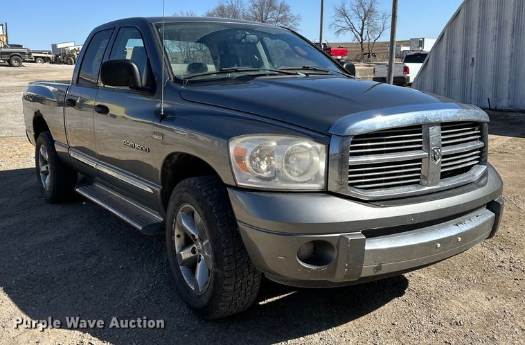 image for item DQ6412 2007 Dodge  Ram 1500 Quad Cab pickup truck