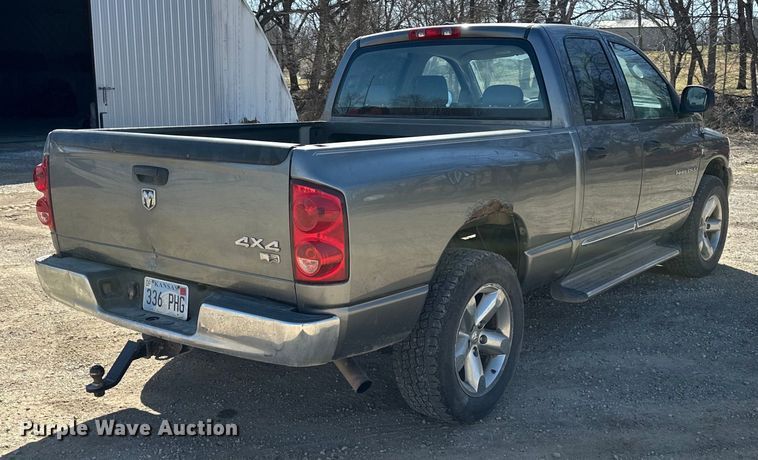 image for item DQ6412 2007 Dodge  Ram 1500 Quad Cab pickup truck