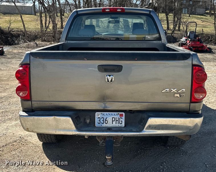image for item DQ6412 2007 Dodge  Ram 1500 Quad Cab pickup truck