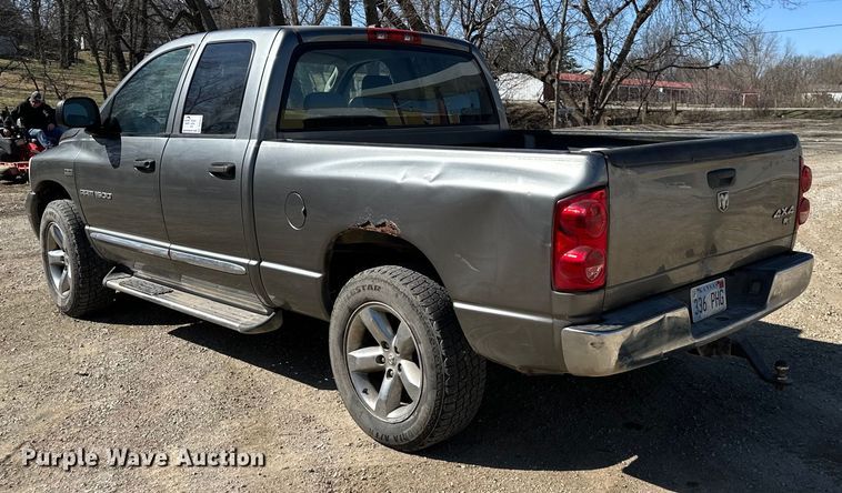 image for item DQ6412 2007 Dodge  Ram 1500 Quad Cab pickup truck