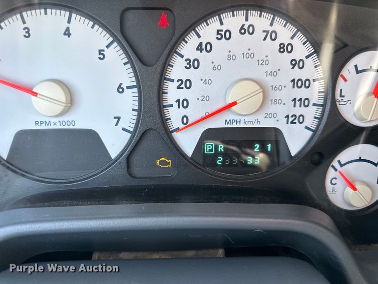 image for item DQ6412 2007 Dodge  Ram 1500 Quad Cab pickup truck