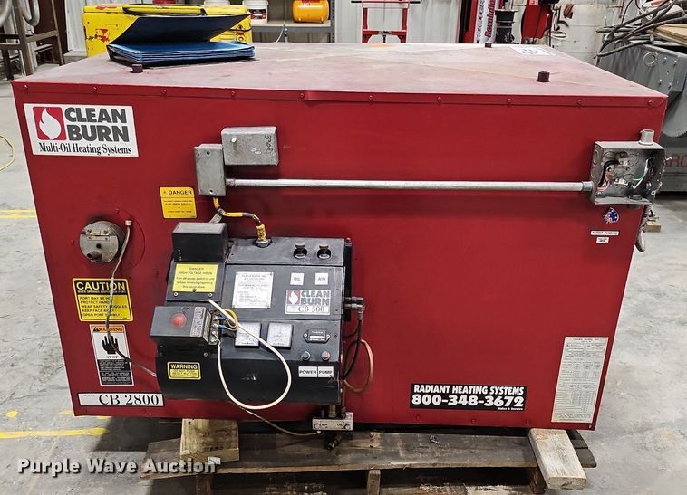 image for item DQ8592 Clean Burn CB 2800 waste oil heater