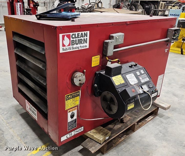 image for item DQ8592 Clean Burn CB 2800 waste oil heater