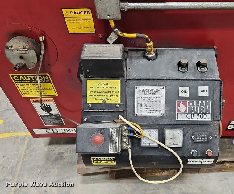 image for item DQ8592 Clean Burn CB 2800 waste oil heater