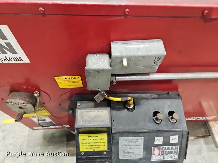 image for item DQ8592 Clean Burn CB 2800 waste oil heater
