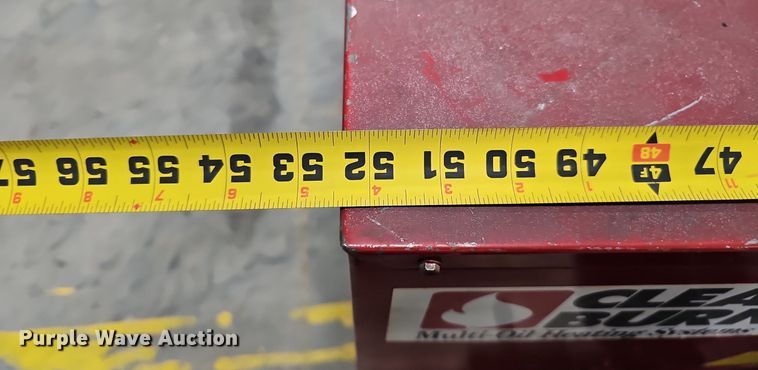 image for item DQ8592 Clean Burn CB 2800 waste oil heater