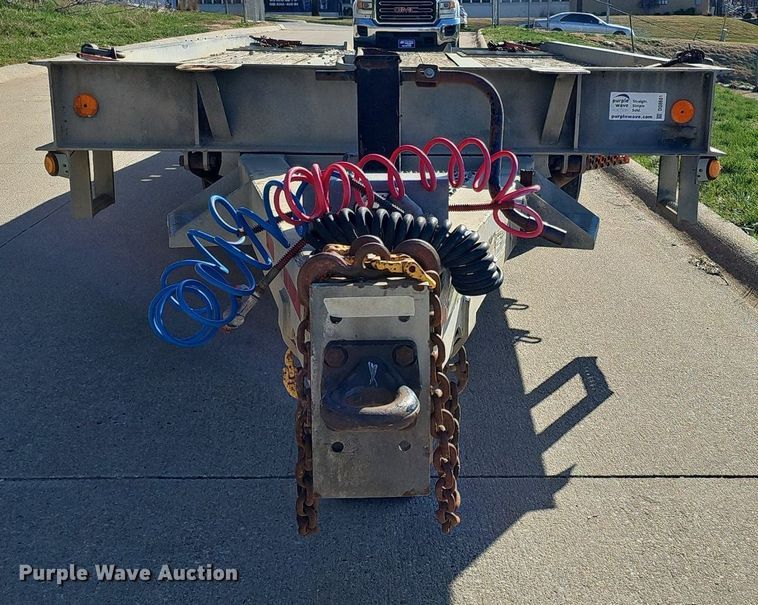 image for item DQ8601 2006 Talbert Phelan 12TTA tilt deck equipment trailer