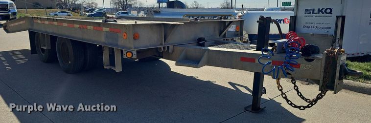 image for item DQ8601 2006 Talbert Phelan 12TTA tilt deck equipment trailer