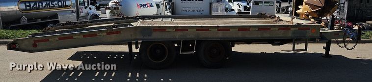 image for item DQ8601 2006 Talbert Phelan 12TTA tilt deck equipment trailer