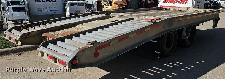 image for item DQ8601 2006 Talbert Phelan 12TTA tilt deck equipment trailer