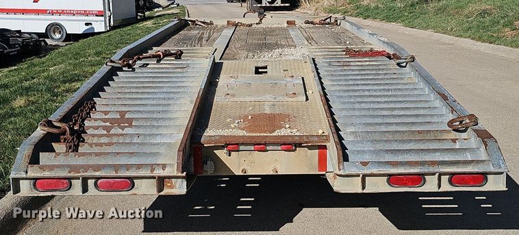 image for item DQ8601 2006 Talbert Phelan 12TTA tilt deck equipment trailer