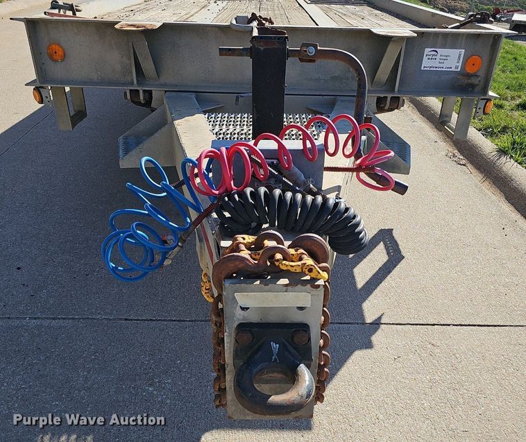 image for item DQ8601 2006 Talbert Phelan 12TTA tilt deck equipment trailer