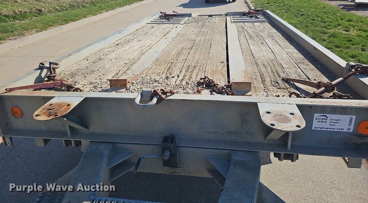 image for item DQ8601 2006 Talbert Phelan 12TTA tilt deck equipment trailer