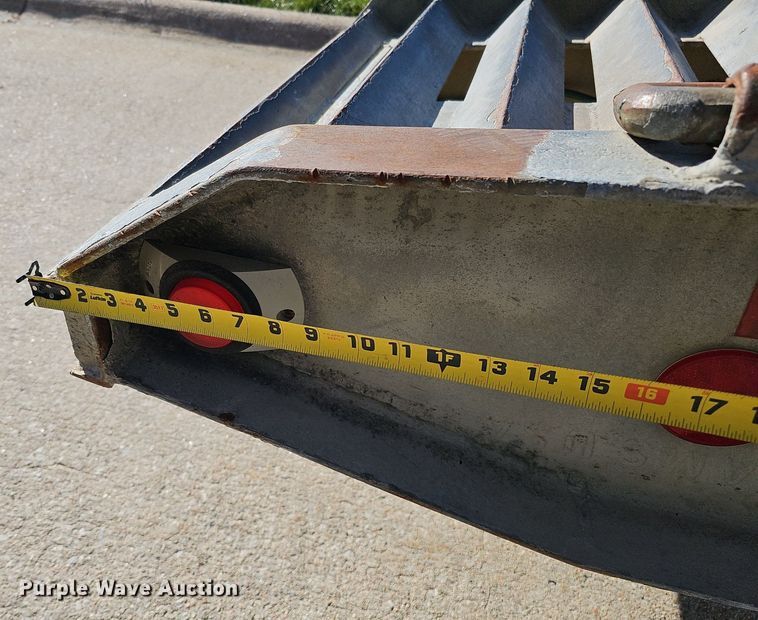 image for item DQ8601 2006 Talbert Phelan 12TTA tilt deck equipment trailer