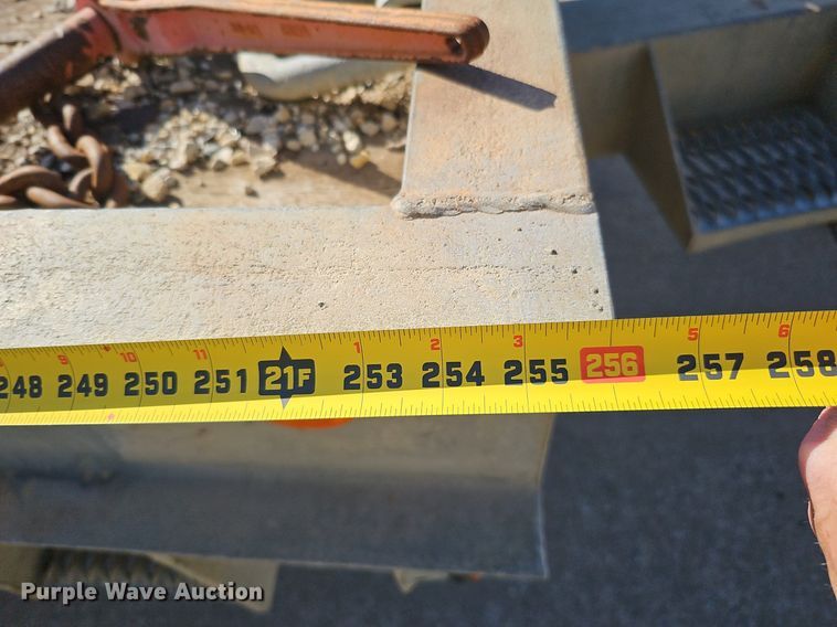 image for item DQ8601 2006 Talbert Phelan 12TTA tilt deck equipment trailer