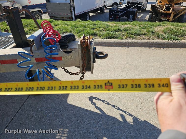 image for item DQ8601 2006 Talbert Phelan 12TTA tilt deck equipment trailer