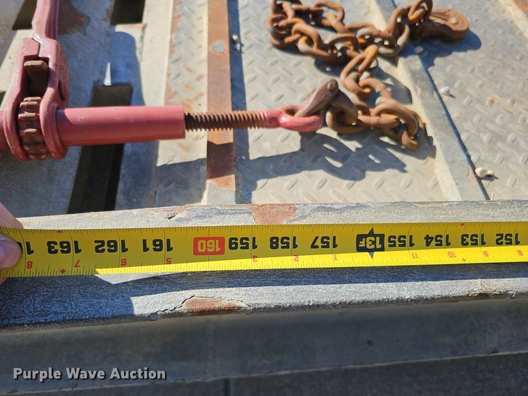 image for item DQ8601 2006 Talbert Phelan 12TTA tilt deck equipment trailer