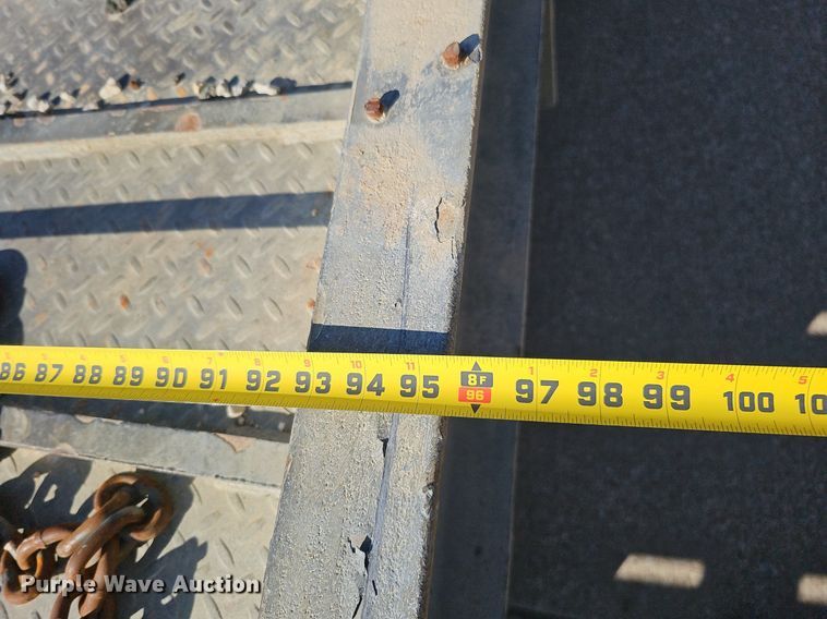 image for item DQ8601 2006 Talbert Phelan 12TTA tilt deck equipment trailer