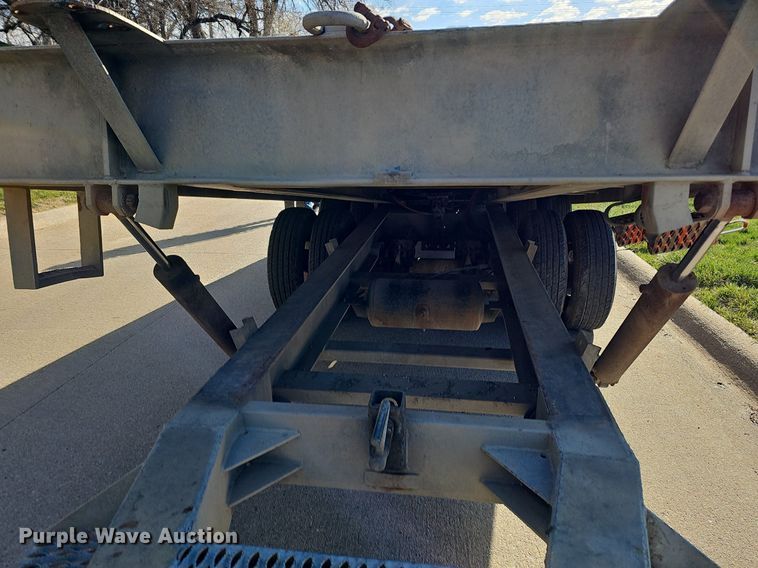 image for item DQ8601 2006 Talbert Phelan 12TTA tilt deck equipment trailer