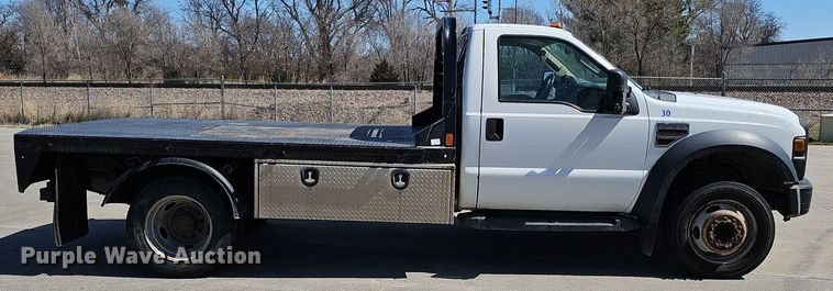 image for item DQ8657 2008 Ford F450 Super Duty XL  flatbed truck