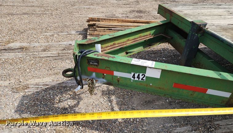 image for item DR7881 2001 Scotts Custom Trailers equipment trailer