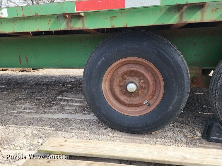 image for item DR7881 2001 Scotts Custom Trailers equipment trailer
