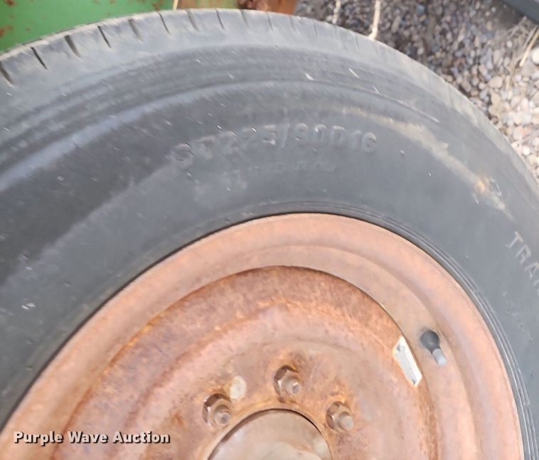 image for item DR7881 2001 Scotts Custom Trailers equipment trailer