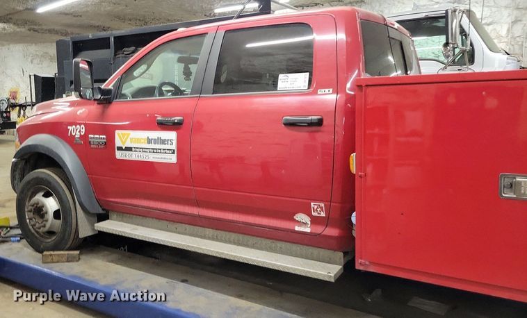 image for item DR7970 2011 Dodge Ram 5500HD Crew Cab utility / service truck