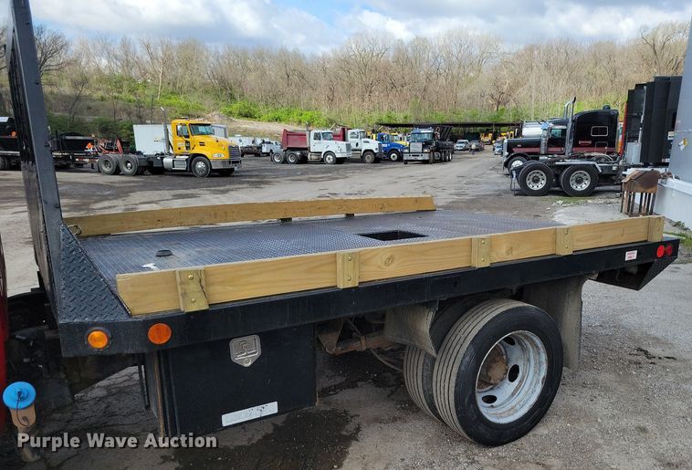 image for item DR7975 2011 Dodge Ram 5500HD Crew Cab flatbed truck