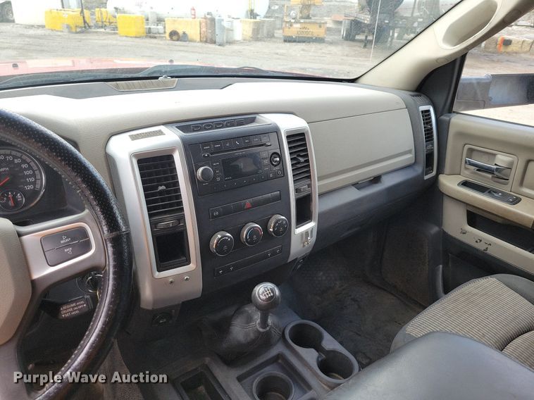 image for item DR7975 2011 Dodge Ram 5500HD Crew Cab flatbed truck