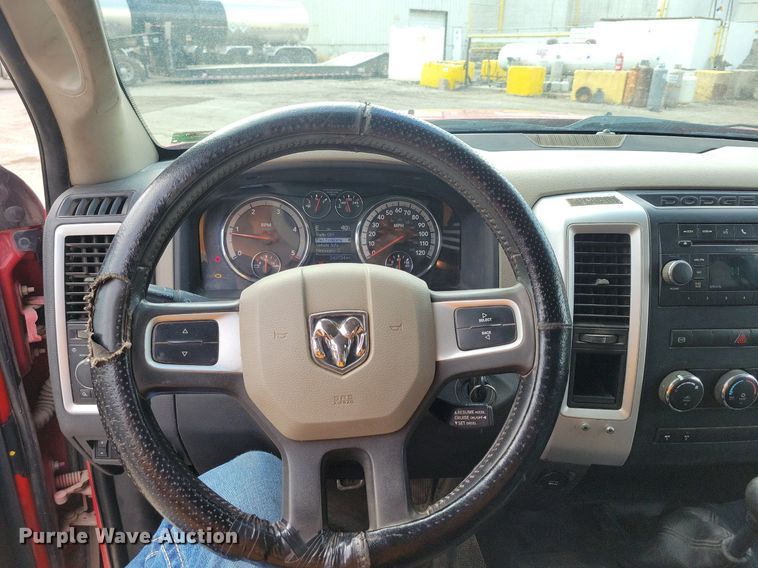 image for item DR7975 2011 Dodge Ram 5500HD Crew Cab flatbed truck