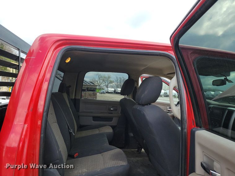 image for item DR7975 2011 Dodge Ram 5500HD Crew Cab flatbed truck
