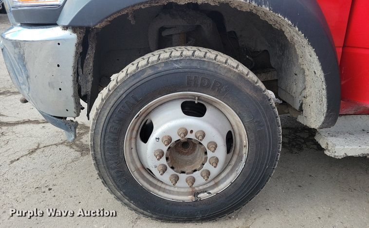 image for item DR7975 2011 Dodge Ram 5500HD Crew Cab flatbed truck