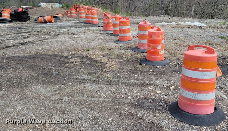 image for item DR7976 Approximately 425 traffic barrels
