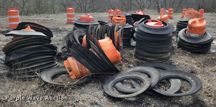 image for item DR7976 Approximately 425 traffic barrels