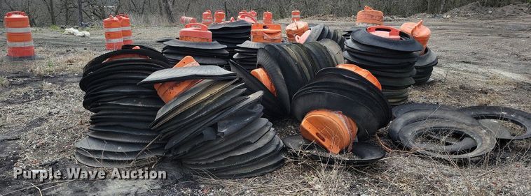 image for item DR7976 Approximately 425 traffic barrels