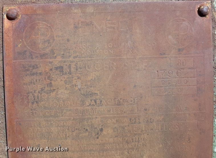 image for item DV9920 Emsco D80 pump jack