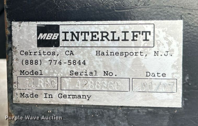 image for item EG1183 2007 Ford F650 Super Duty flatbed truck